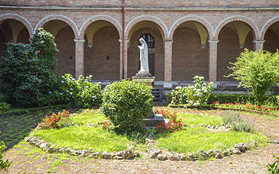 dettaglio chiostro